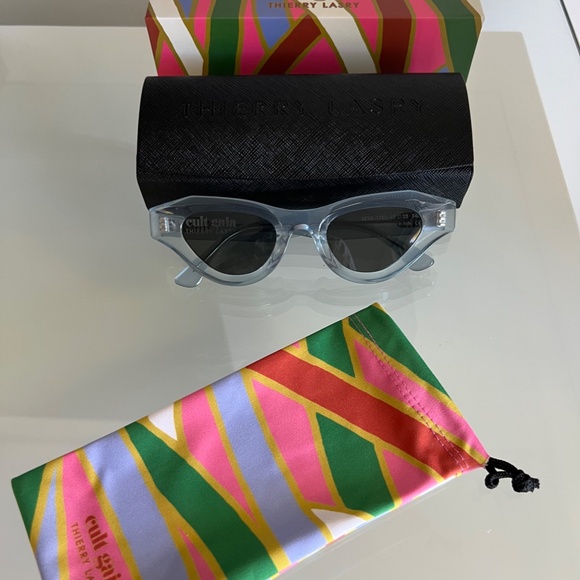 CULT GAIA X THIERRY LASRY Jaya Blue Sunglasses main image 5
